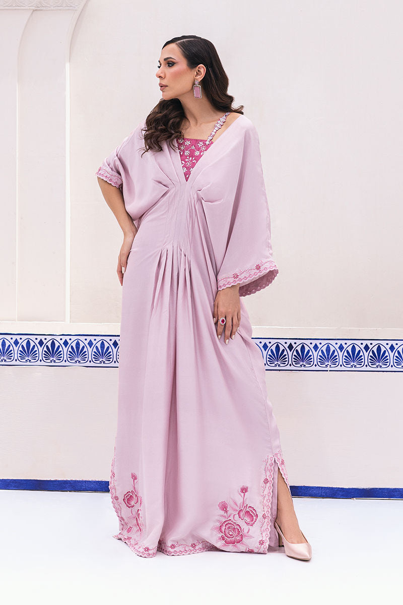 Ansab Jahangir | Summer Kaftans | Paisley - by Libasekhas UK - Registered Vendor of : Ansab Jahangir - 100% Original Designer Dress