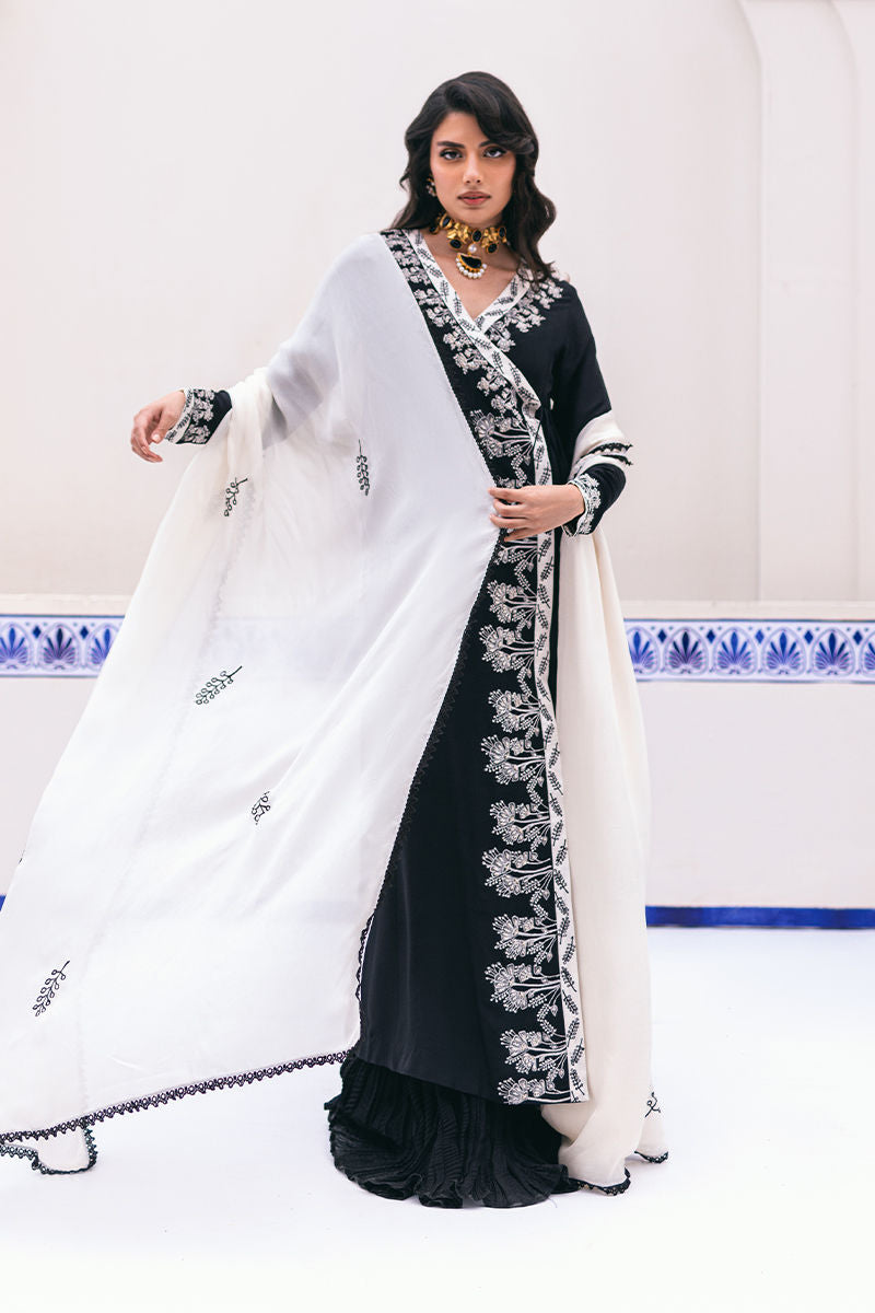 Ansab Jahangir | Luxe Pret Signature | Koel - by - Libasekhas UK - Registered Vendor of : Ansab Jahangir - 100% Original Designer Dresss
