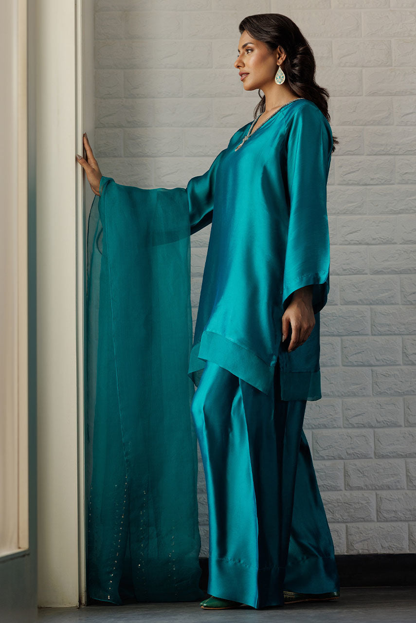 Deepak Perwani | Summer Festive 25 | Kut354 - by - Libasekhas UK - Registered Vendor of : Deepak Perwani - 100% Original Designer Dresss