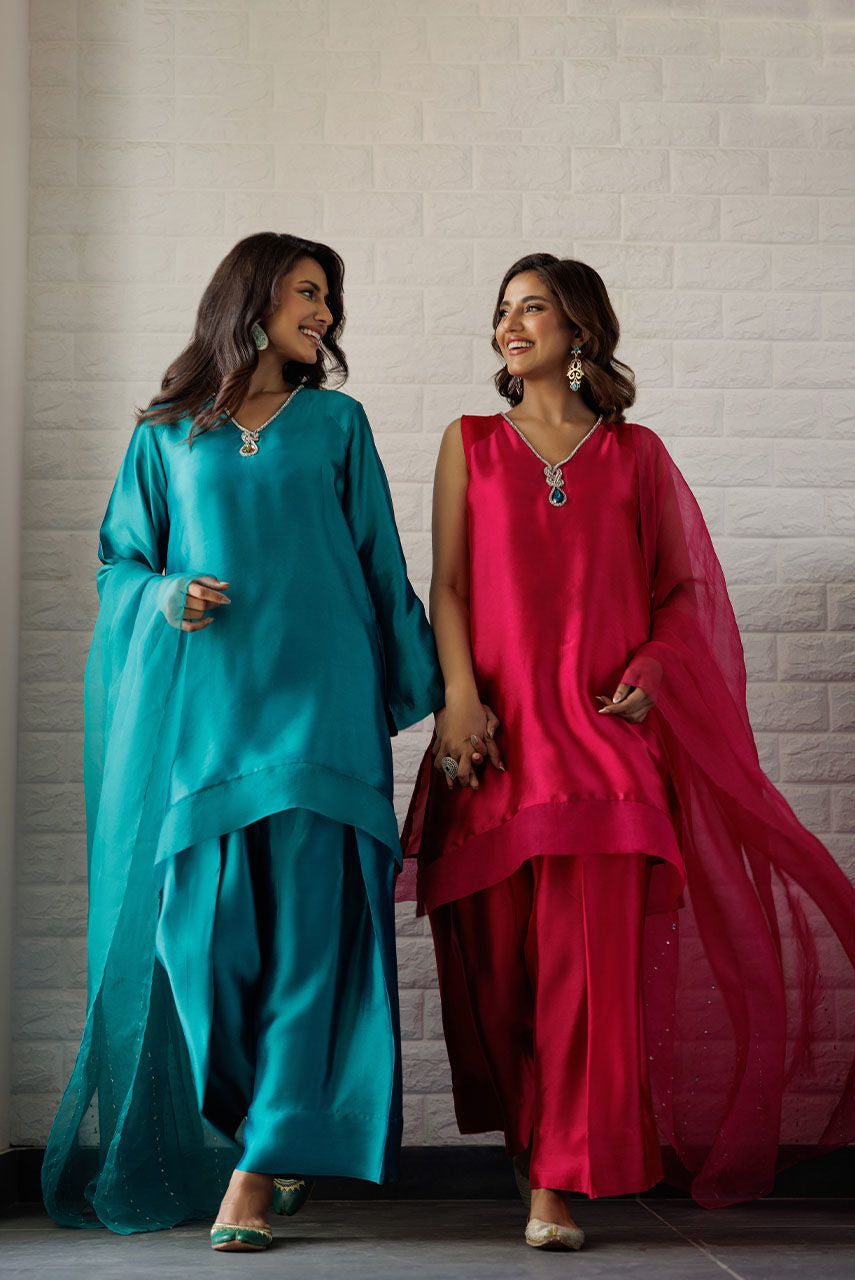 Deepak Perwani | Summer Festive 25 | Kut354 - by - Libasekhas UK - Registered Vendor of : Deepak Perwani - 100% Original Designer Dresss