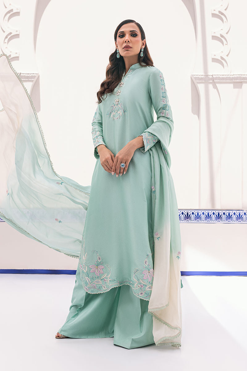 Ansab Jahangir | Luxe Pret Signature | PEONY - by - Libasekhas UK - Registered Vendor of : Ansab Jahangir - 100% Original Designer Dresss