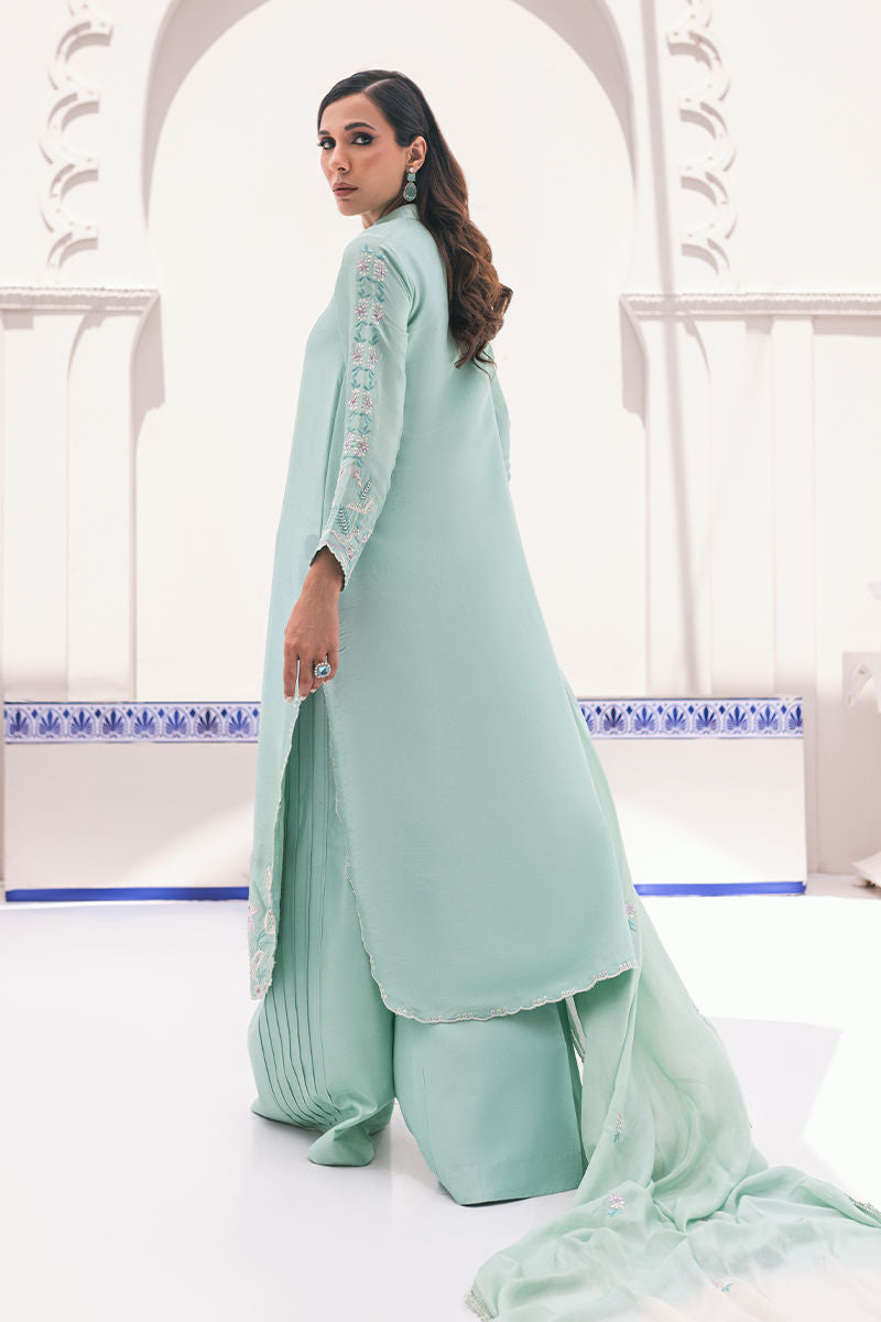 Ansab Jahangir | Luxe Pret Signature | PEONY - by - Libasekhas UK - Registered Vendor of : Ansab Jahangir - 100% Original Designer Dresss