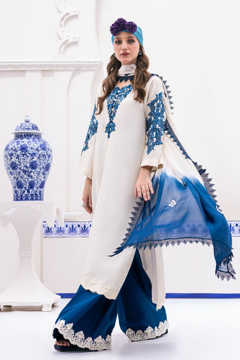 Ansab Jahangir | Luxe Pret Signature | ZAHA - by - Libasekhas UK - Registered Vendor of : Ansab Jahangir - 100% Original Designer Dresss