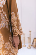 Ansab Jahangir | Luxe Pret Signature | MOCHA - by - Libasekhas UK - Registered Vendor of : Ansab Jahangir - 100% Original Designer Dresss