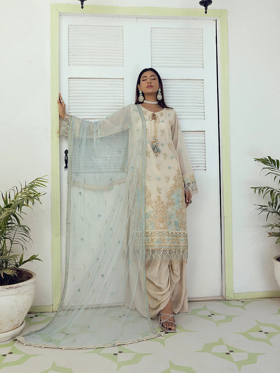 Salitex | Signature Festive Chiffon | SUNW6NO005UT - by - Libasekhas UK - Registered Vendor of : Salitex - 100% Original Designer Dresss