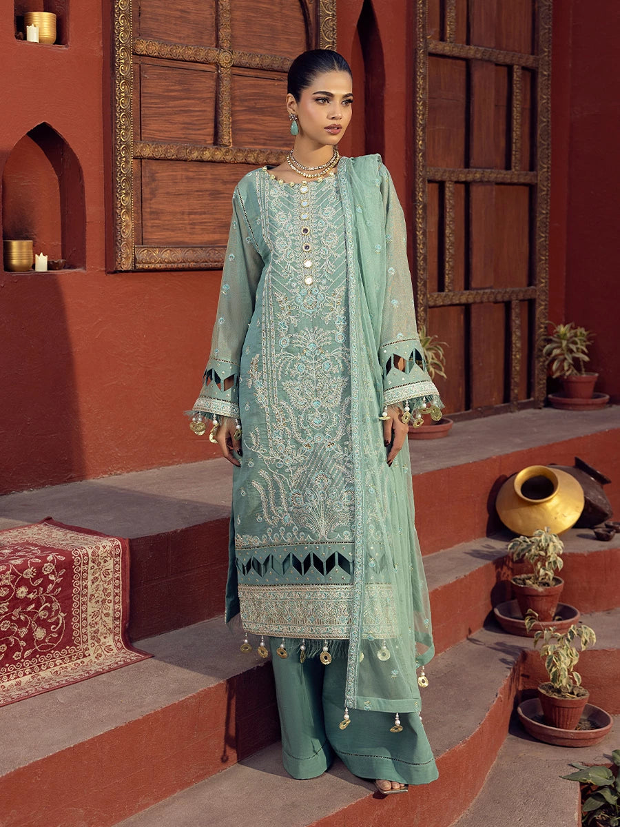 Salitex | Signature Festive Chiffon | SUNW6JI013UT - by - Libasekhas UK - Registered Vendor of : Salitex - 100% Original Designer Dresss