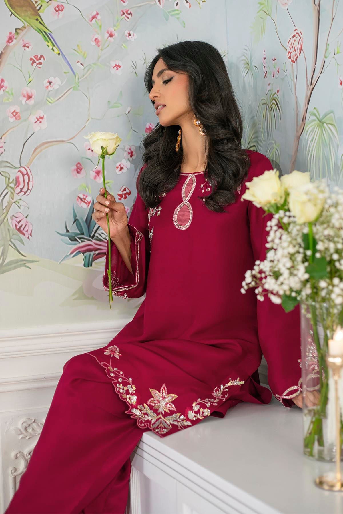 Annus Abrar | Sehr Eid Luxe | Pemala - by - Libasekhas UK - Registered Vendor of : Annus Abrar - 100% Original Designer Dresss