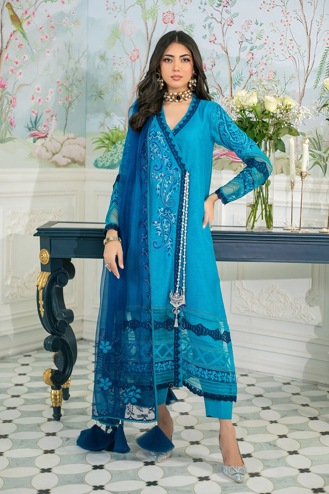 Annus Abrar | Sehr Eid Luxe | Enala - by - Libasekhas UK - Registered Vendor of : Annus Abrar - 100% Original Designer Dresss