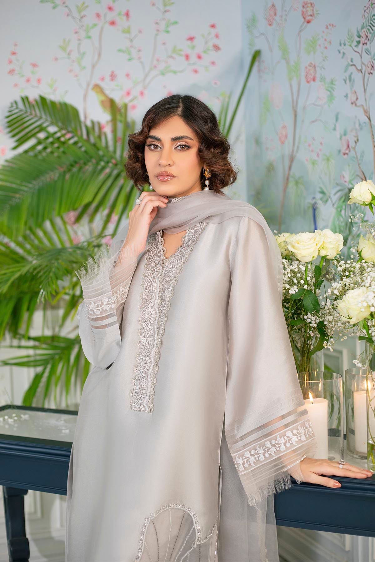 Annus Abrar | Sehr Eid Luxe | Lainey Grey - by - Libasekhas UK - Registered Vendor of : Annus Abrar - 100% Original Designer Dresss