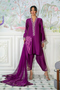 Annus Abrar | Sehr Eid Luxe | Melanie Plum - by - Libasekhas UK - Registered Vendor of : Annus Abrar - 100% Original Designer Dresss