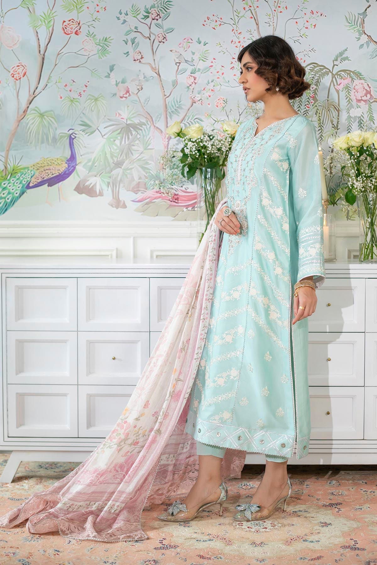 Annus Abrar | Sehr Eid Luxe | Elesia - by - Libasekhas UK - Registered Vendor of : Annus Abrar - 100% Original Designer Dresss