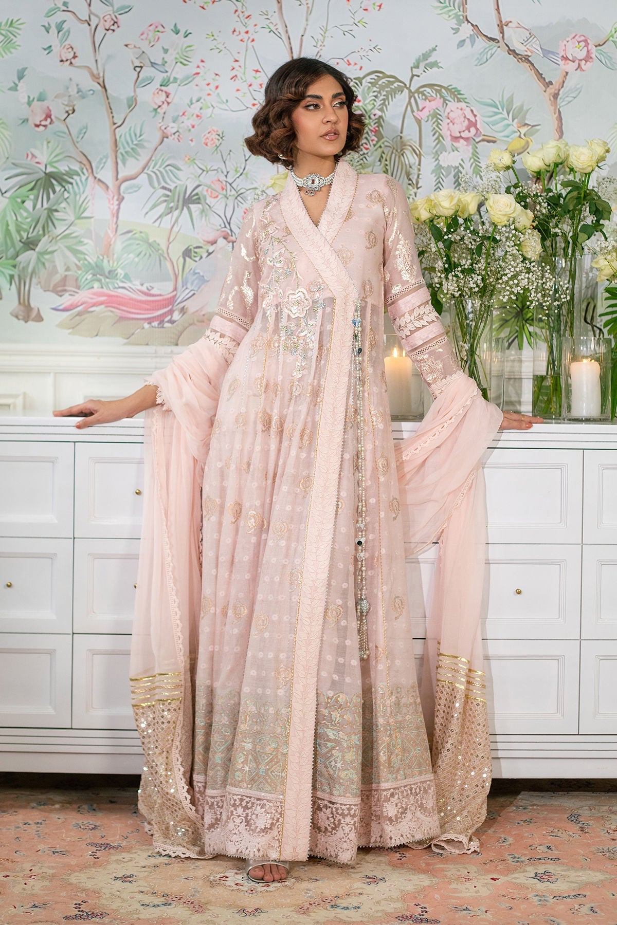 Annus Abrar | Sehr Eid Luxe | Nadi Blush - by - Libasekhas UK - Registered Vendor of : Annus Abrar - 100% Original Designer Dresss