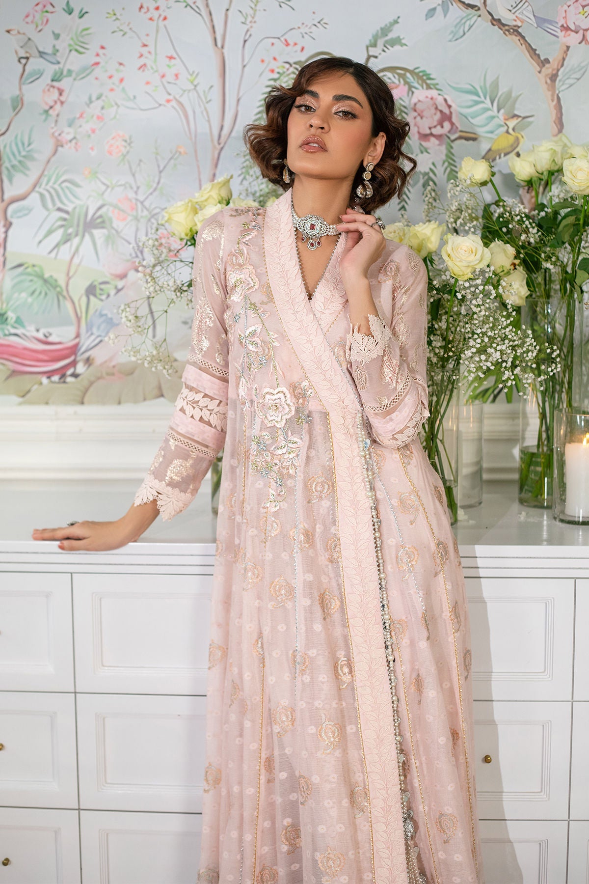 Annus Abrar | Sehr Eid Luxe | Nadi Blush - by - Libasekhas UK - Registered Vendor of : Annus Abrar - 100% Original Designer Dresss