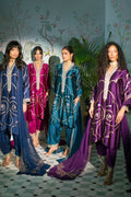Annus Abrar | Sehr Eid Luxe | Izali Aubergine - by - Libasekhas UK - Registered Vendor of : Annus Abrar - 100% Original Designer Dresss