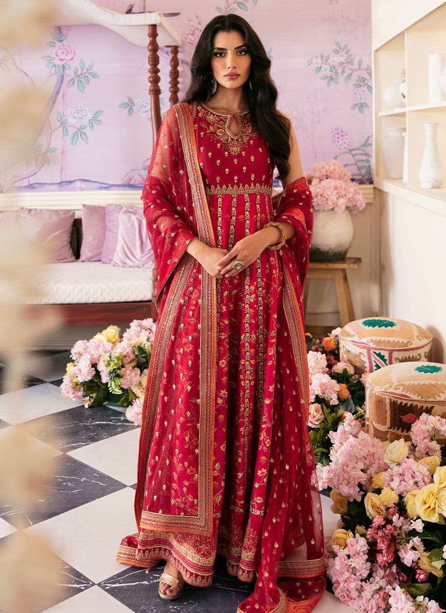 Farah Talib Aziz | Mayna Festive Luxe | FAREEMAN - by - Libasekhas UK - Registered Vendor of : Farah Talib Aziz - 100% Original Designer Dresss