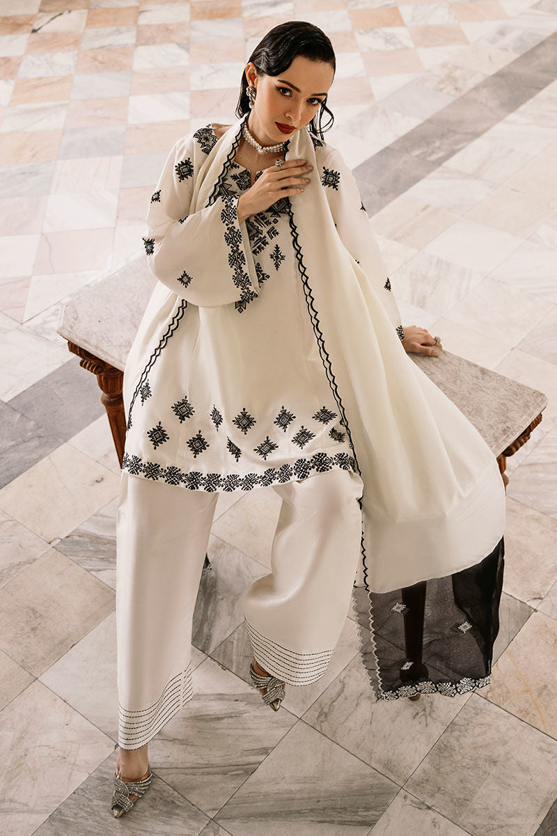Ansab Jahangir | Luxe Pret Signature | Snowstorm - by - Libasekhas UK - Registered Vendor of : Ansab Jahangir - 100% Original Designer Dresss