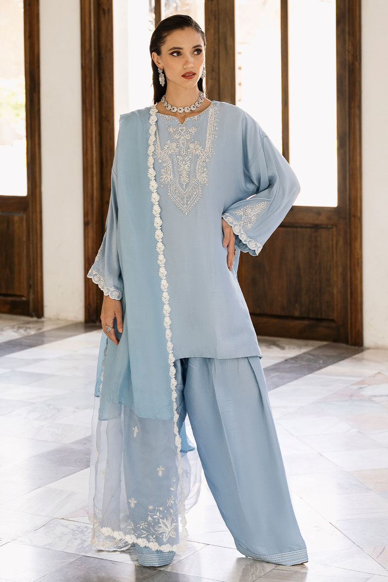 Ansab Jahangir | Luxe Pret Signature | Delphinium - by - Libasekhas UK - Registered Vendor of : Ansab Jahangir - 100% Original Designer Dresss