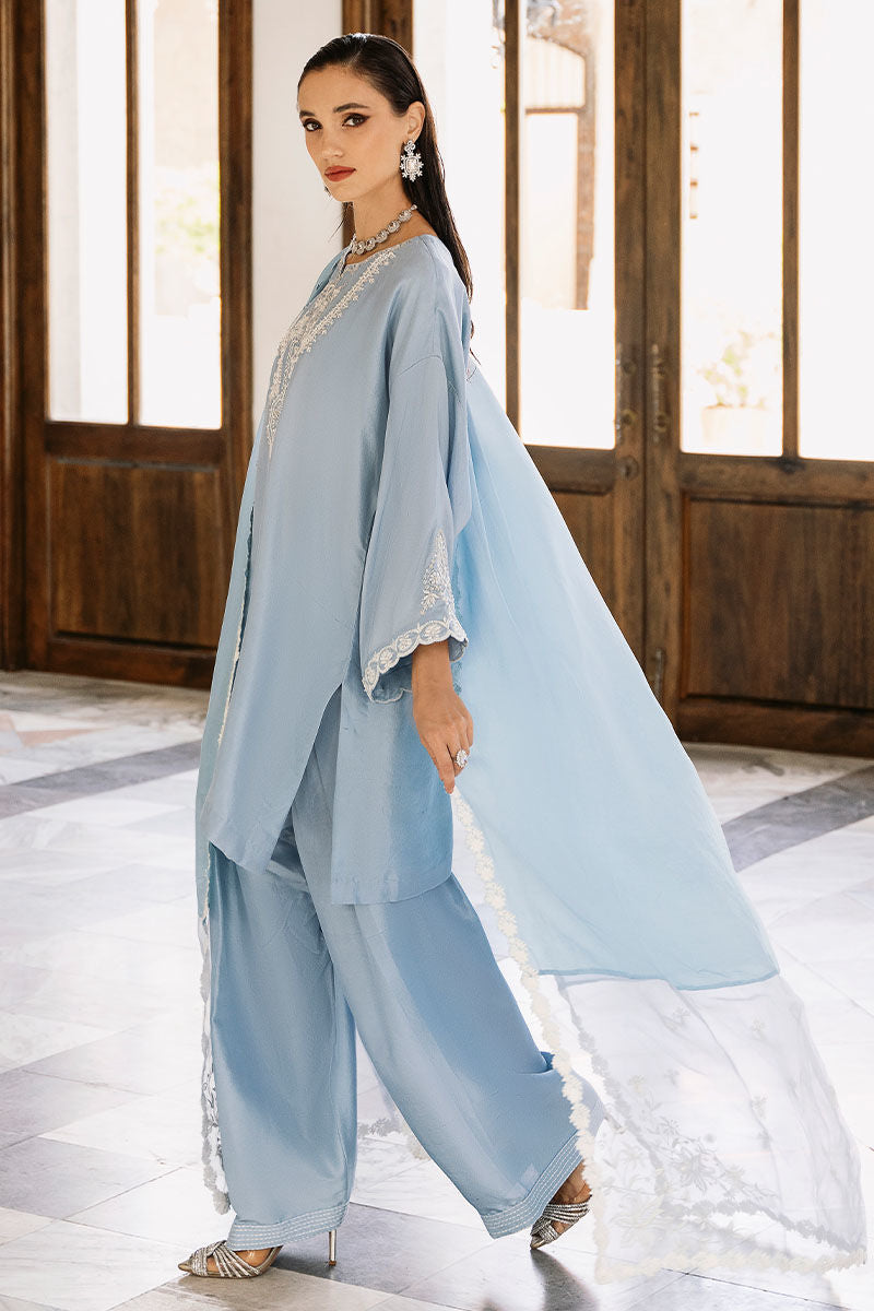 Ansab Jahangir | Luxe Pret Signature | Delphinium - by - Libasekhas UK - Registered Vendor of : Ansab Jahangir - 100% Original Designer Dresss