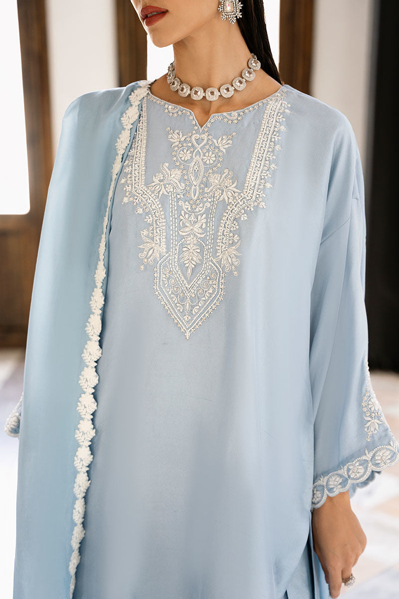 Ansab Jahangir | Luxe Pret Signature | Delphinium - by - Libasekhas UK - Registered Vendor of : Ansab Jahangir - 100% Original Designer Dresss