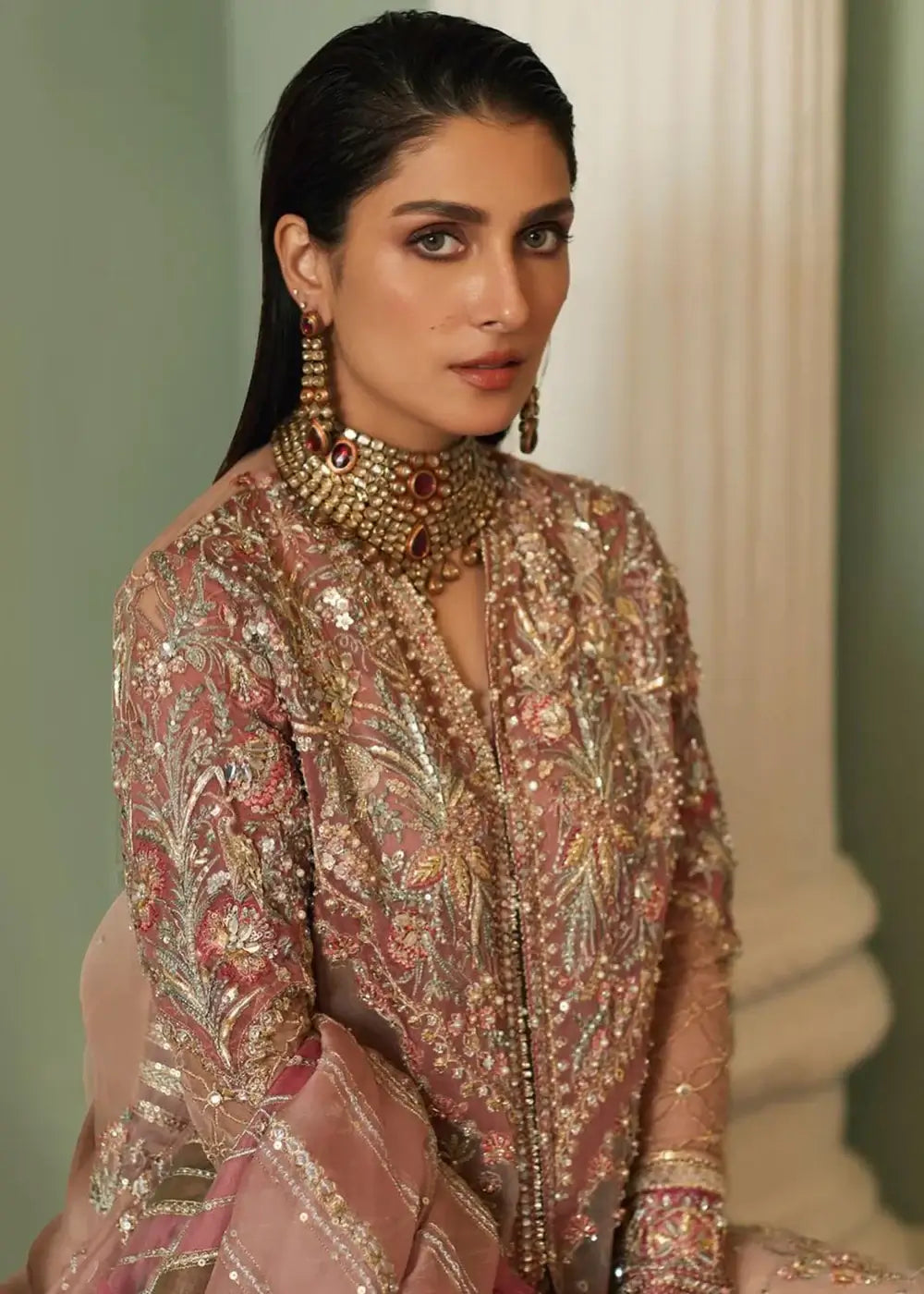 Elan | Wedding Festive 23 | MEHR (EC23-06) - by - Libasekhas UK - Registered Vendor of : Elan - 100% Original Designer Dresss