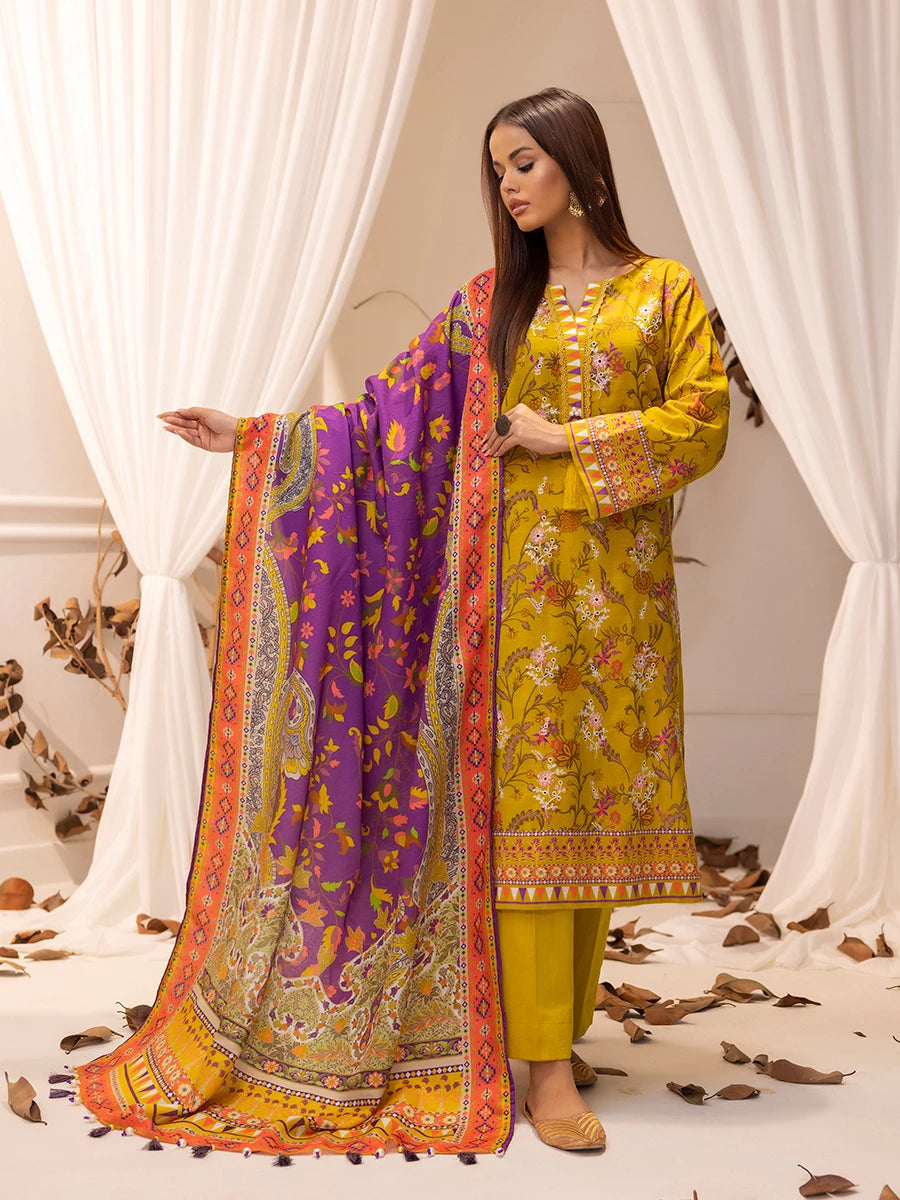 Salitex | Khaddar 24 |  K-05 - by - Libasekhas UK - Registered Vendor of : Salitex - 100% Original Designer Dresss