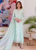 Farah Talib Aziz | Luna Eid Collection 24 | ELYSSIA MINT - by - Libasekhas UK - Registered Vendor of : Farah Talib Aziz - 100% Original Designer Dresss