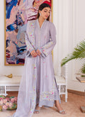 Farah Talib Aziz | Luna Eid Collection 24 | ODETTE SILVER GREY - by - Libasekhas UK - Registered Vendor of : Farah Talib Aziz - 100% Original Designer Dresss