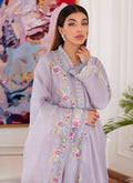 Farah Talib Aziz | Luna Eid Collection 24 | ODETTE SILVER GREY - by - Libasekhas UK - Registered Vendor of : Farah Talib Aziz - 100% Original Designer Dresss