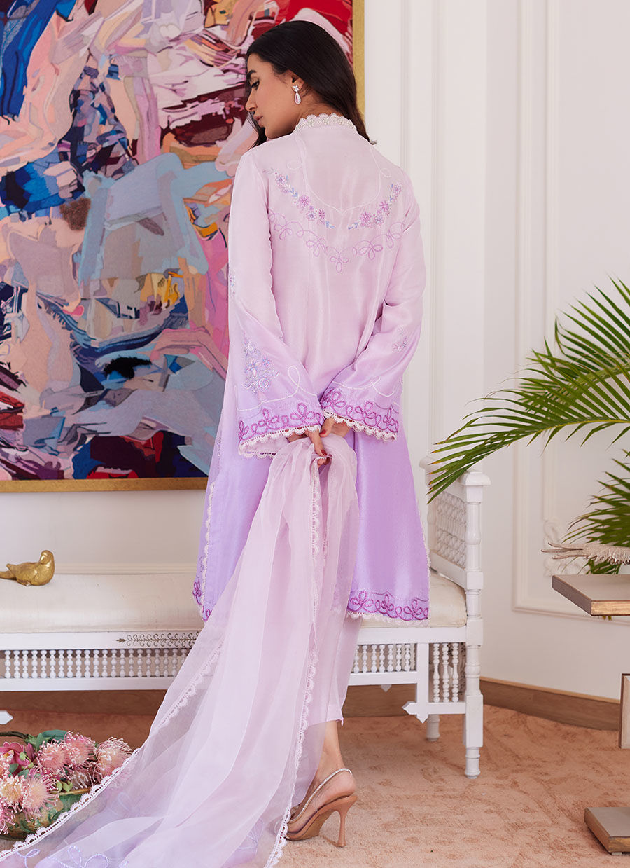 Farah Talib Aziz | Luna Eid Collection 24 | LAVINIA OMBRE - by - Libasekhas UK - Registered Vendor of : Farah Talib Aziz - 100% Original Designer Dresss