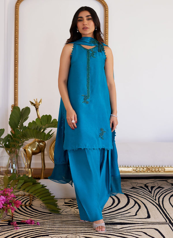 Farah Talib Aziz | Luna Eid Collection 24 | LILOU - by - Libasekhas UK - Registered Vendor of : Farah Talib Aziz - 100% Original Designer Dresss