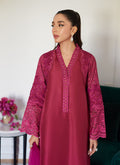 Farah Talib Aziz | Luna Eid Collection 24 | HONORINE MAGENTA - by - Libasekhas UK - Registered Vendor of : Farah Talib Aziz - 100% Original Designer Dresss