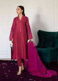 Farah Talib Aziz | Luna Eid Collection 24 | HONORINE MAGENTA - by - Libasekhas UK - Registered Vendor of : Farah Talib Aziz - 100% Original Designer Dresss