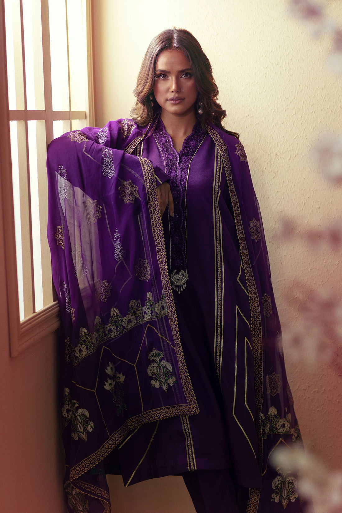 Annus Abrar | Eid Elemental Festive | Elaheh - by - Libasekhas UK - Registered Vendor of : Annus Abrar - 100% Original Designer Dresss