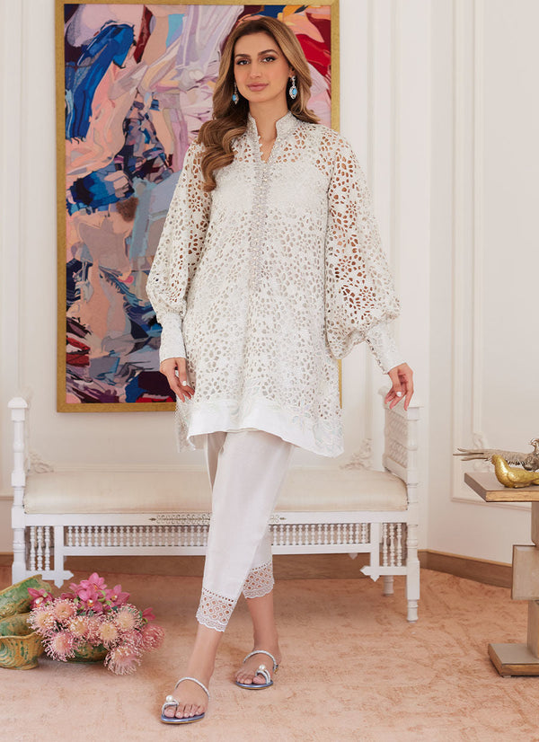 Farah Talib Aziz | Luna Eid Collection 24 | OPHELIA IVORY - by - Libasekhas UK - Registered Vendor of : Farah Talib Aziz - 100% Original Designer Dresss