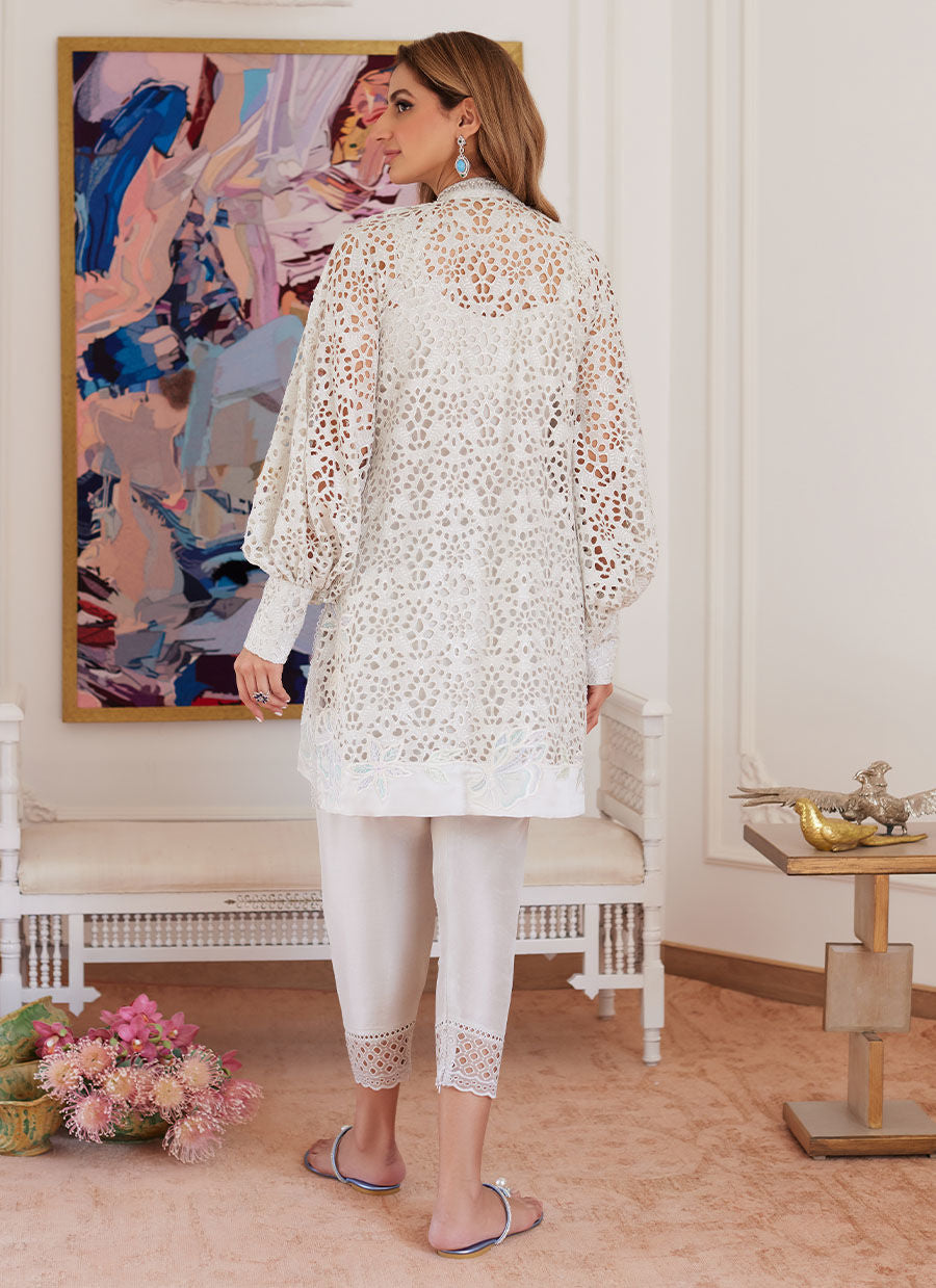 Farah Talib Aziz | Luna Eid Collection 24 | OPHELIA IVORY - Libasekhas
