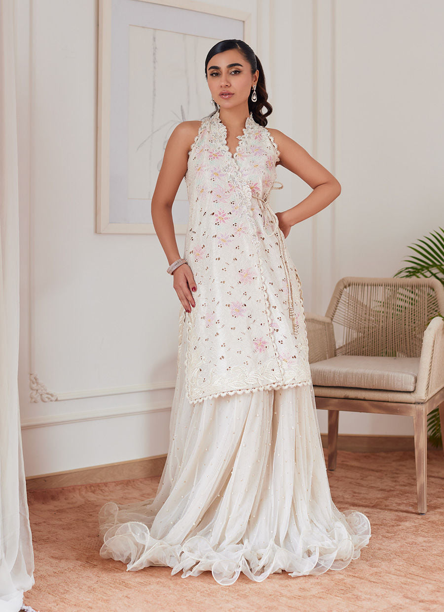 Farah Talib Aziz | Luna Eid Collection 24 | OLIVIA PEARL - by - Libasekhas UK - Registered Vendor of : Farah Talib Aziz - 100% Original Designer Dresss