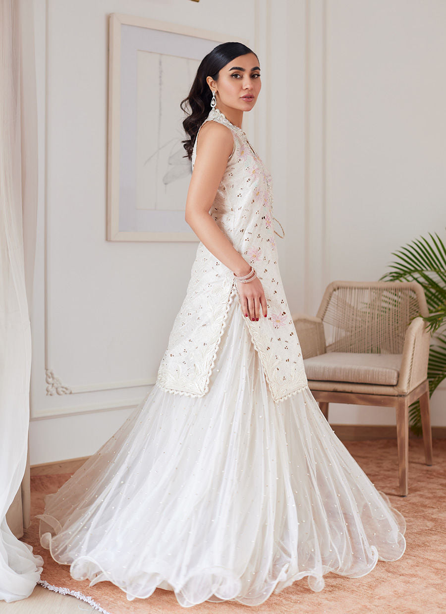 Farah Talib Aziz | Luna Eid Collection 24 | OLIVIA PEARL - by - Libasekhas UK - Registered Vendor of : Farah Talib Aziz - 100% Original Designer Dresss