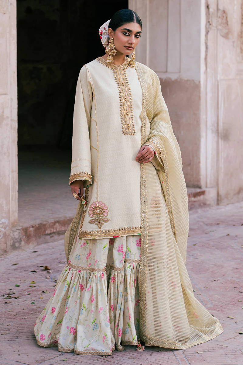 MNR | Guftagu Eid e Bahar | Nazm - by Libasekhas UK - Registered Vendor of : MNR - 100% Original Designer Dress