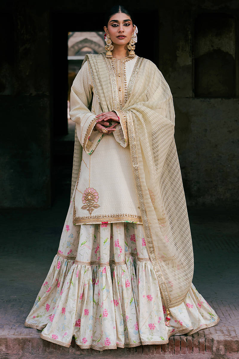 MNR | Guftagu Eid e Bahar | Nazm - by Libasekhas UK - Registered Vendor of : MNR - 100% Original Designer Dress