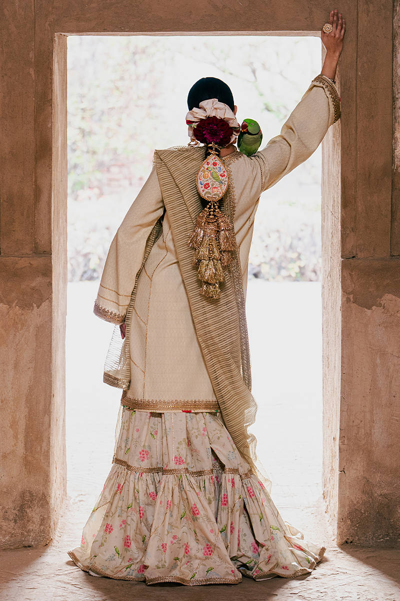 MNR | Guftagu Eid e Bahar | Nazm - by Libasekhas UK - Registered Vendor of : MNR - 100% Original Designer Dress