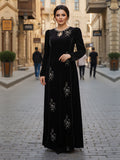 Ain | Winter Collection | AN-96 Black - by Libasekhas UK - Registered Vendor of : Ain - 100% Original Designer Dress