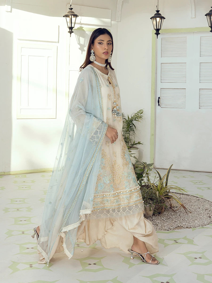 Salitex | Signature Festive Chiffon | SUNW6NO005UT - by - Libasekhas UK - Registered Vendor of : Salitex - 100% Original Designer Dresss