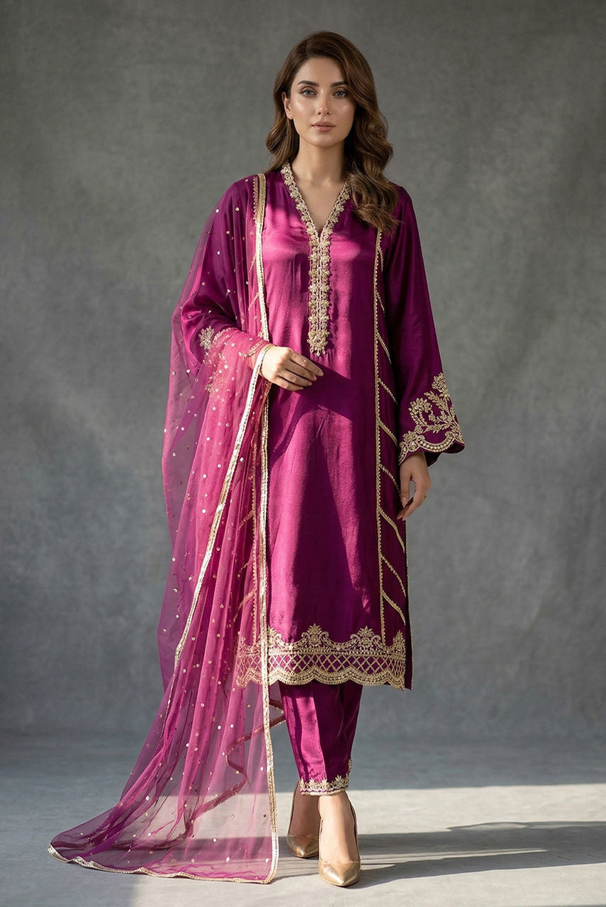 Deepak Perwani | Nazia Eid Edit 26 | KTD4203 - by Libasekhas UK - Registered Vendor of : Deepak Perwani - 100% Original Designer Dress