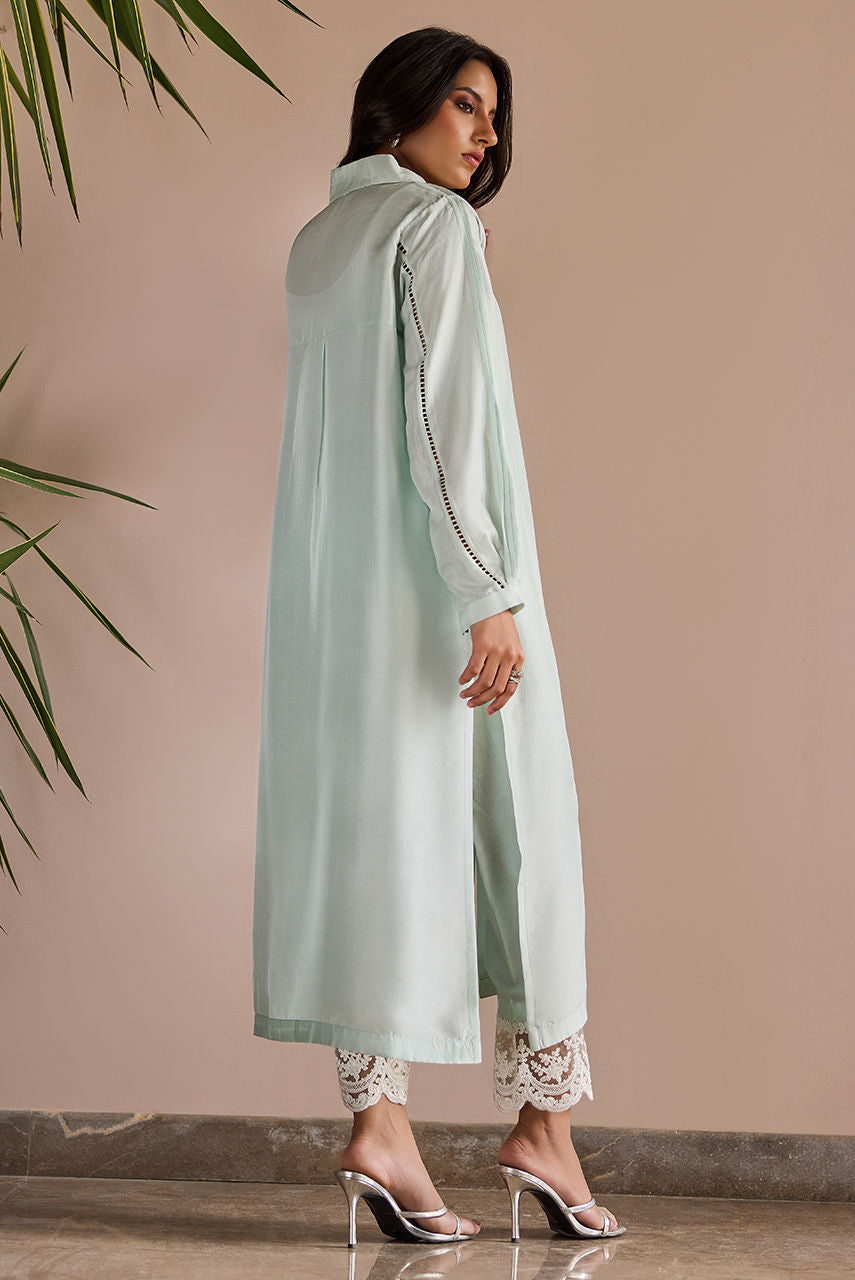 Deepak Perwani | Nazia Eid Edit 26 | Mint Glaze - by Libasekhas UK - Registered Vendor of : Deepak Perwani - 100% Original Designer Dress