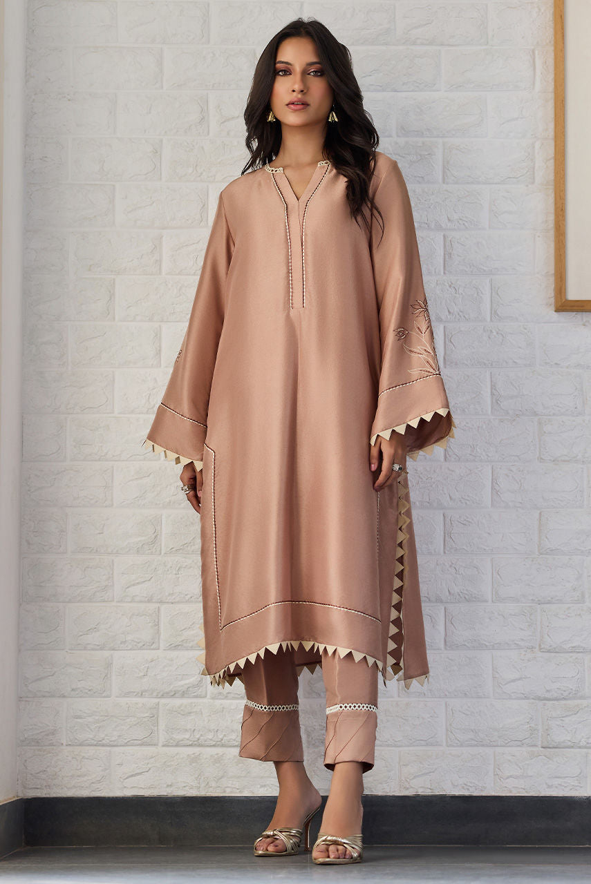 Deepak Perwani | Nazia Eid Edit 26 | Mocha - by Libasekhas UK - Registered Vendor of : Deepak Perwani - 100% Original Designer Dress