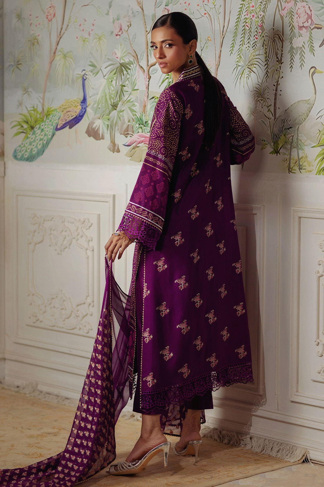 Annus Abrar | Elemental Festive | Hurmia (Shirt, Pants and Dupatta) - by Libasekhas UK - Registered Vendor of : Annus Abrar - 100% Original Designer Dress