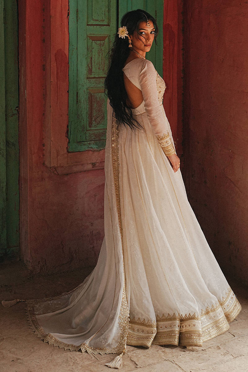 MNR | Farid Manzil Luxury Pret 26 | Noor-e-Chaand - by Libasekhas - Registered Vendor of : MNR - 100% Original Designer Dress
