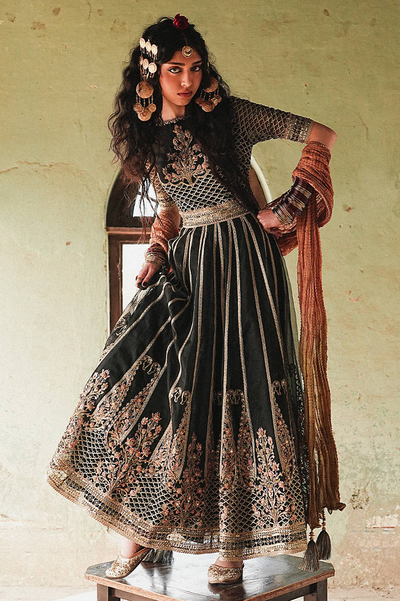 MNR | Farid Manzil Luxury Pret 26 | Ronak-e-Chaman - by Libasekhas - Registered Vendor of : MNR - 100% Original Designer Dress