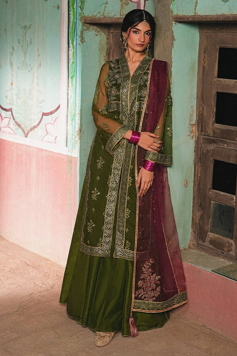 MNR | Farid Manzil Luxury Pret 26 | Ronak-e-Bahar - by Libasekhas - Registered Vendor of : MNR - 100% Original Designer Dress