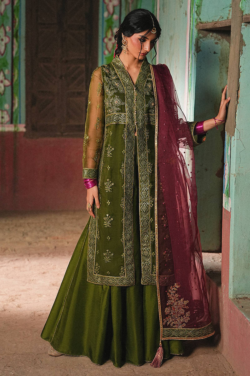 MNR | Farid Manzil Luxury Pret 26 | Ronak-e-Bahar - by Libasekhas - Registered Vendor of : MNR - 100% Original Designer Dress